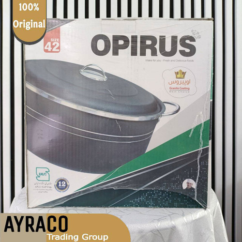 قابلمه سایز 42 برند اپیروس رنگ ( سربی )