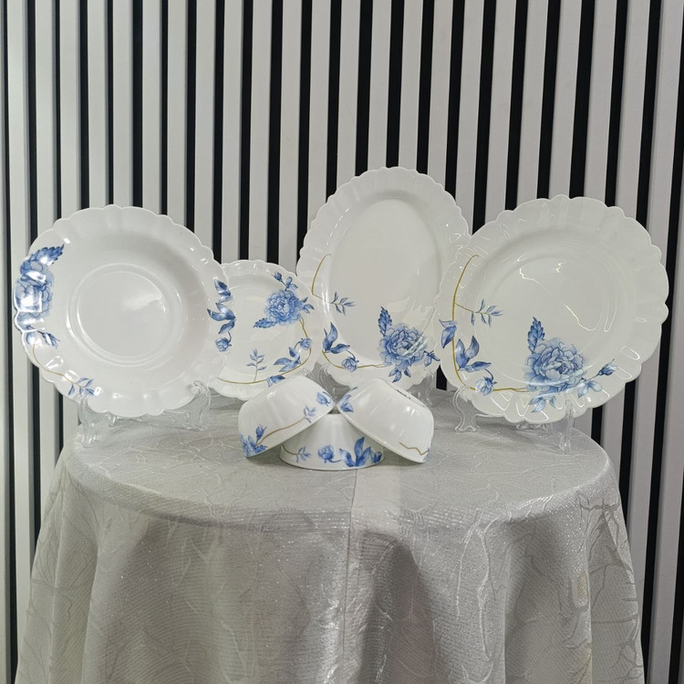 سرویس آکروپال 25 پارچه لیلو سرمه ای برند دینو