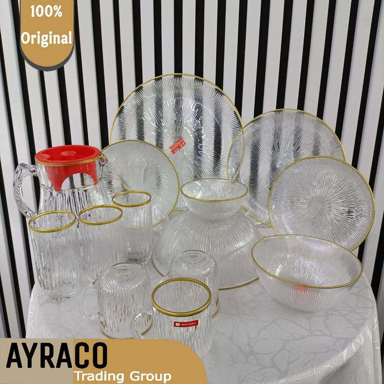 سرویس 46 پارچه سولو لب طلا برند نوری تازه