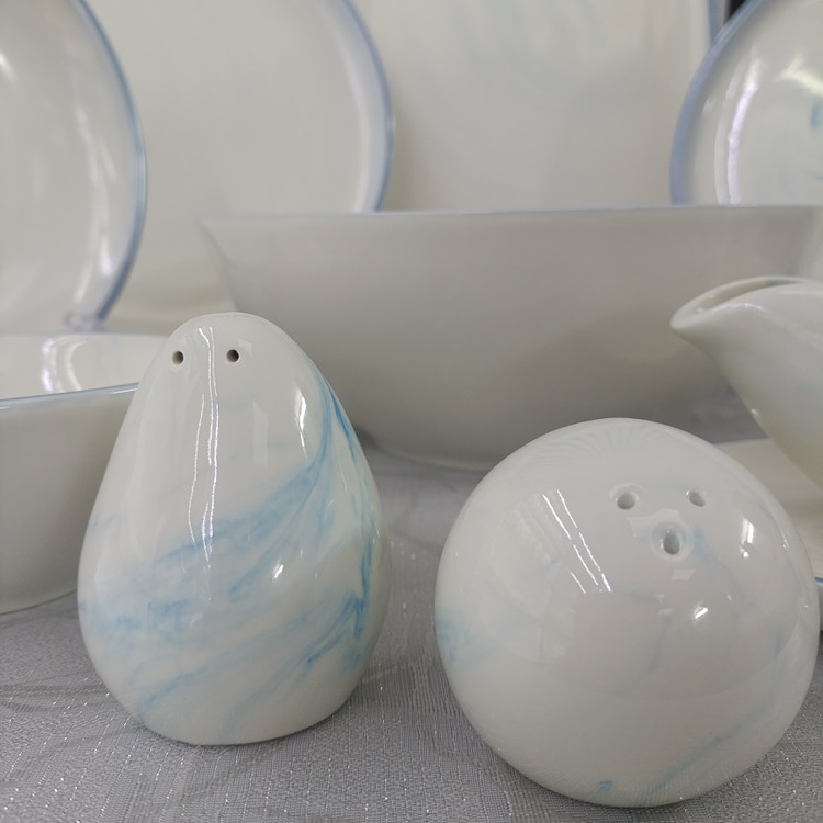 سرویس غذاخوری 31 پارچه استون طرح رنگ آبی