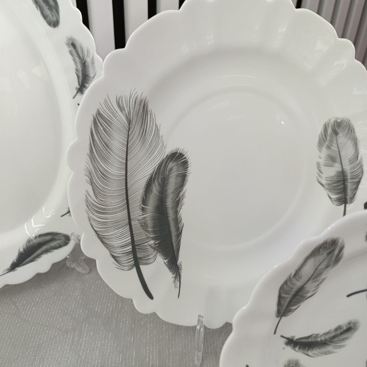 سرویس غذا خوری 25 پارچه رایا مشکی برند آیروپال