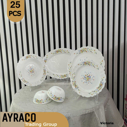سرویس غذاخوری ۲۵ پارچه ویکتوریا آیروپال