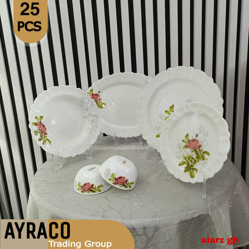 سرویس غذاخوری ۲۵ پارچه آلارز قرمز آیروپال
