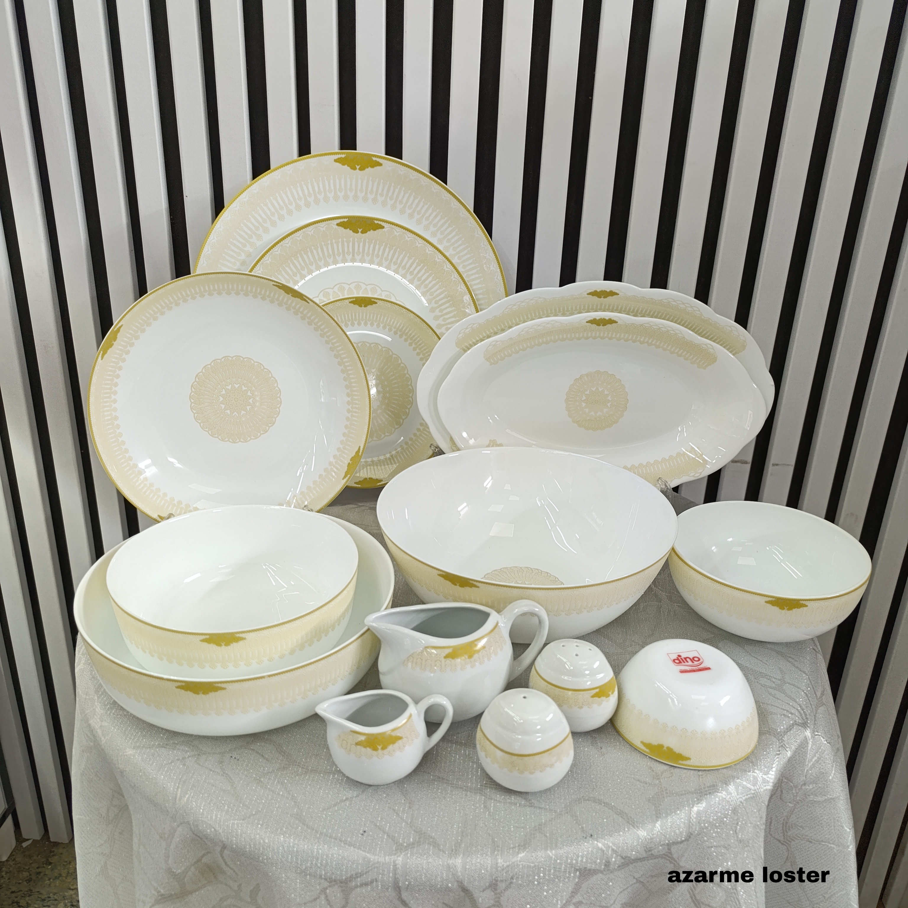 سرویس ۴۲ پارچه آرکوپال دینو  طرح آذرمه لوستر
